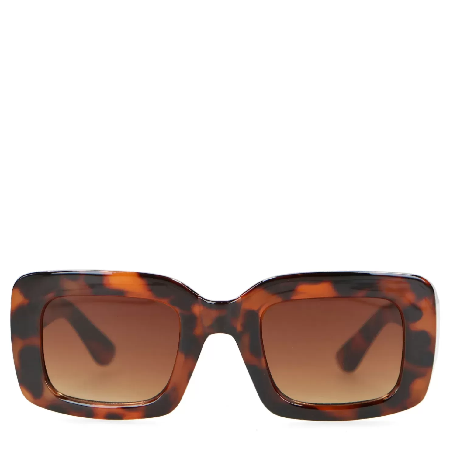 New Rectangular Sunglasses - Brown Women Sunglasses