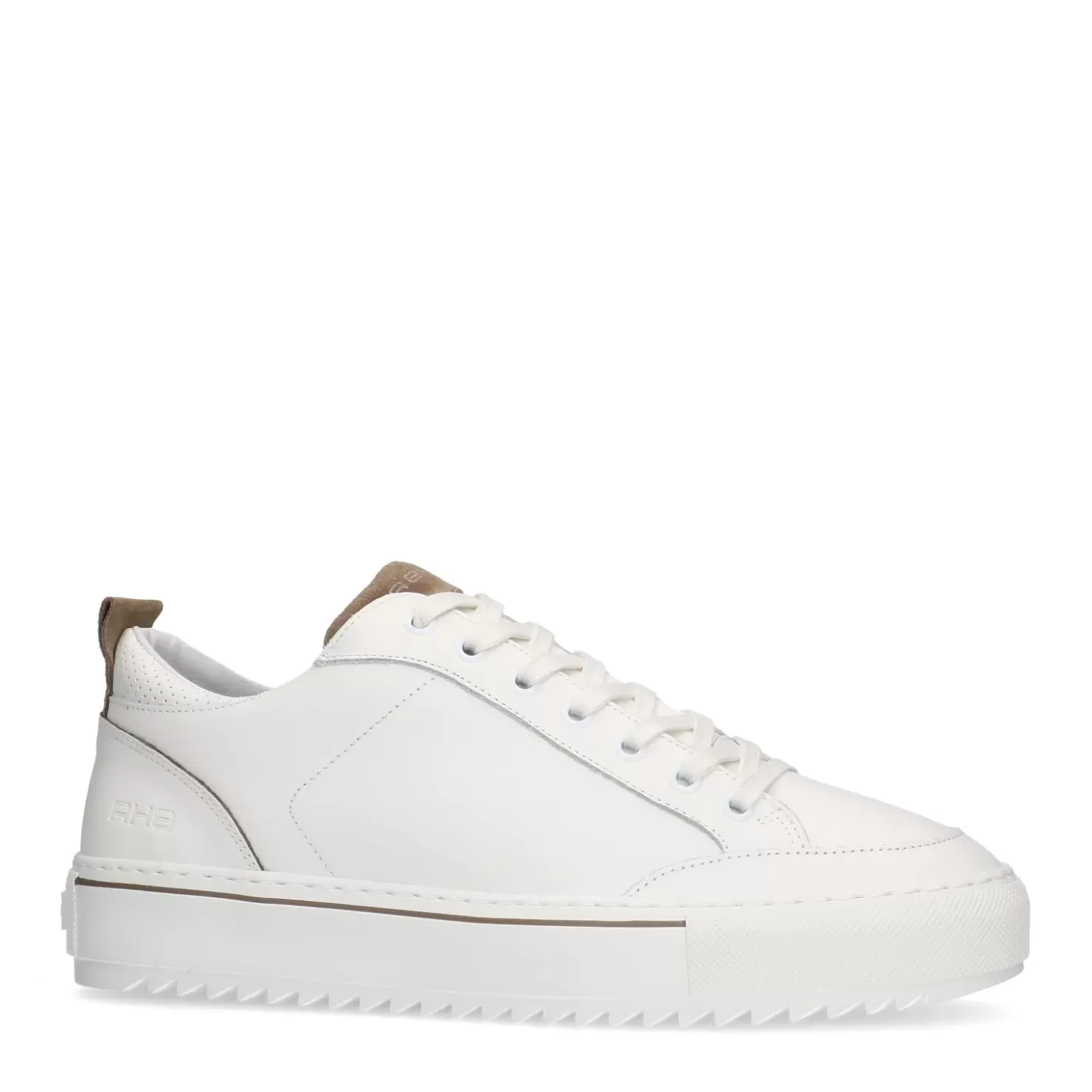 Outlet Rehab Crash Leather Sneakers - White Men Sneakers