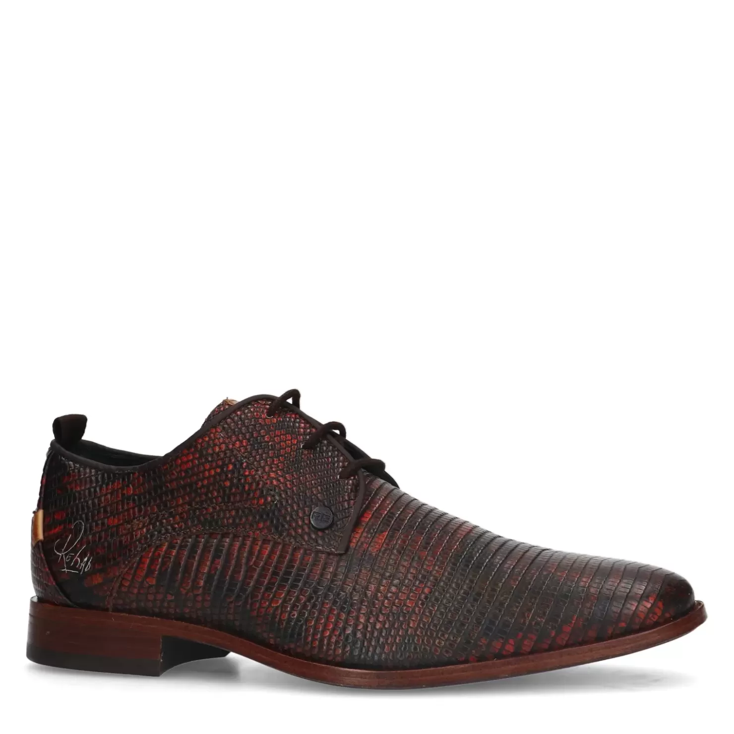 Flash Sale Rehab Greg Trees Lace-Up Shoes - Red Men Lace-Up Shoes