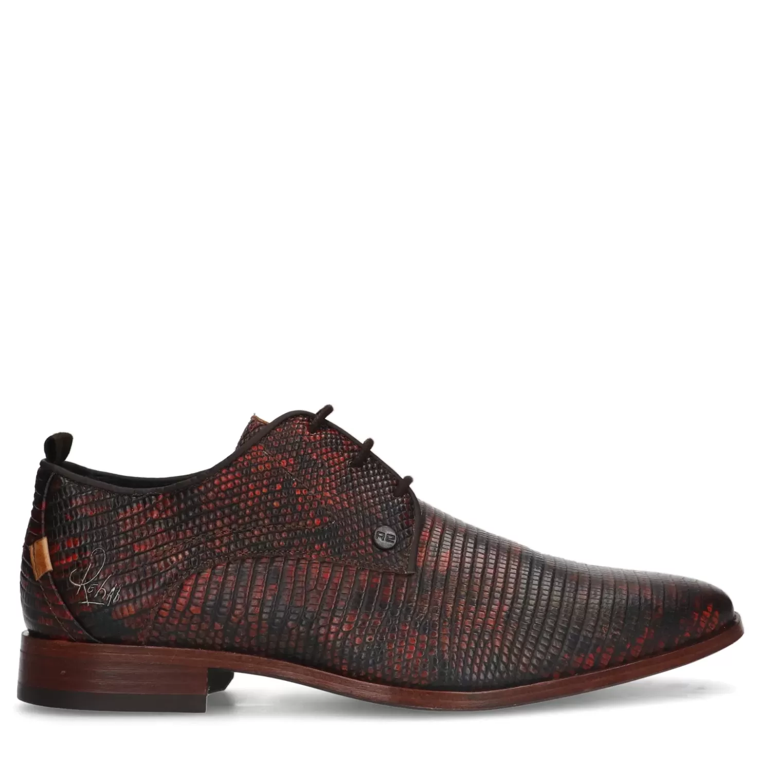 Flash Sale Rehab Greg Trees Lace-Up Shoes - Red Men Lace-Up Shoes