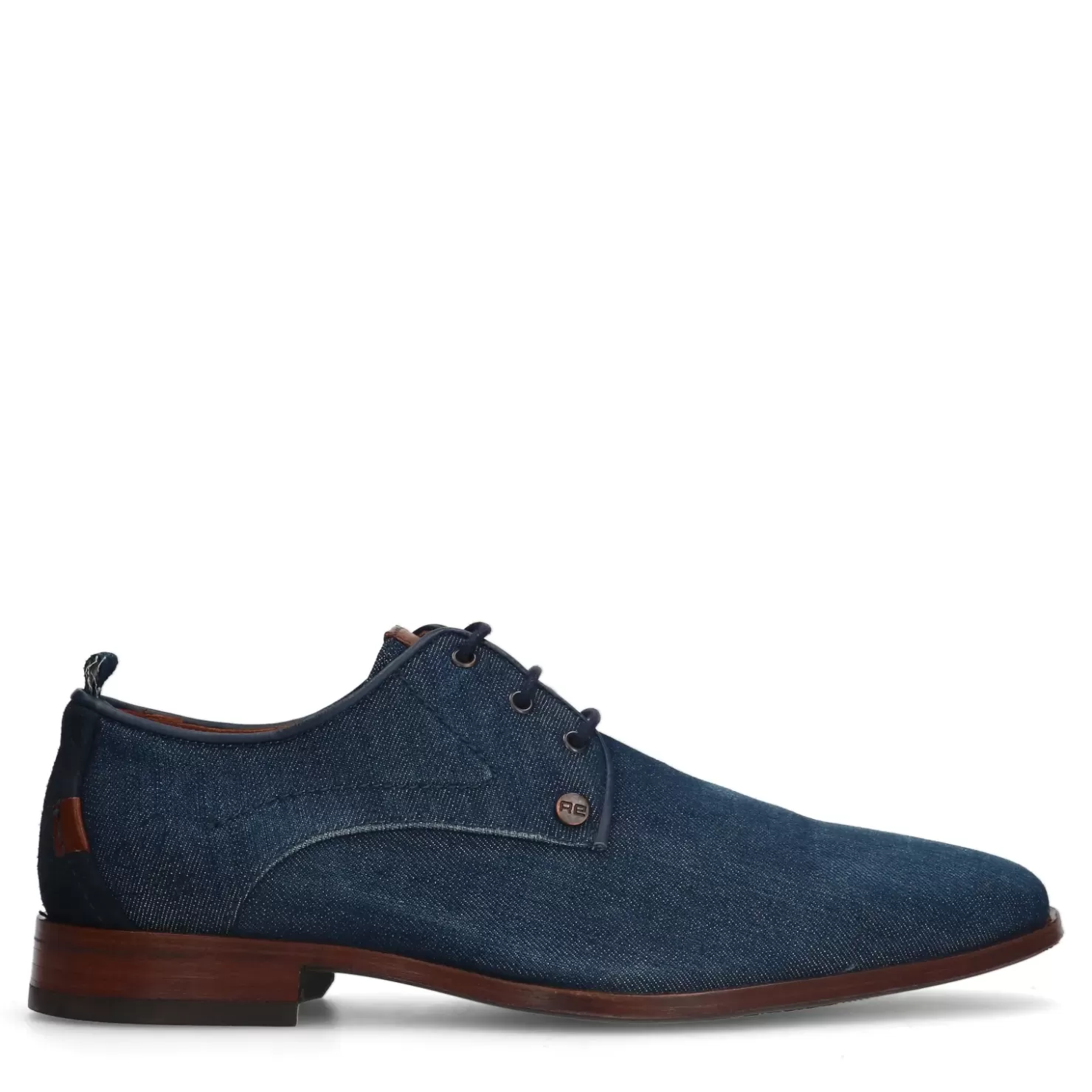 Hot Rehab Greg Wall Sue Lace-Up Shoes - Dark Blue Men Lace-Up Shoes