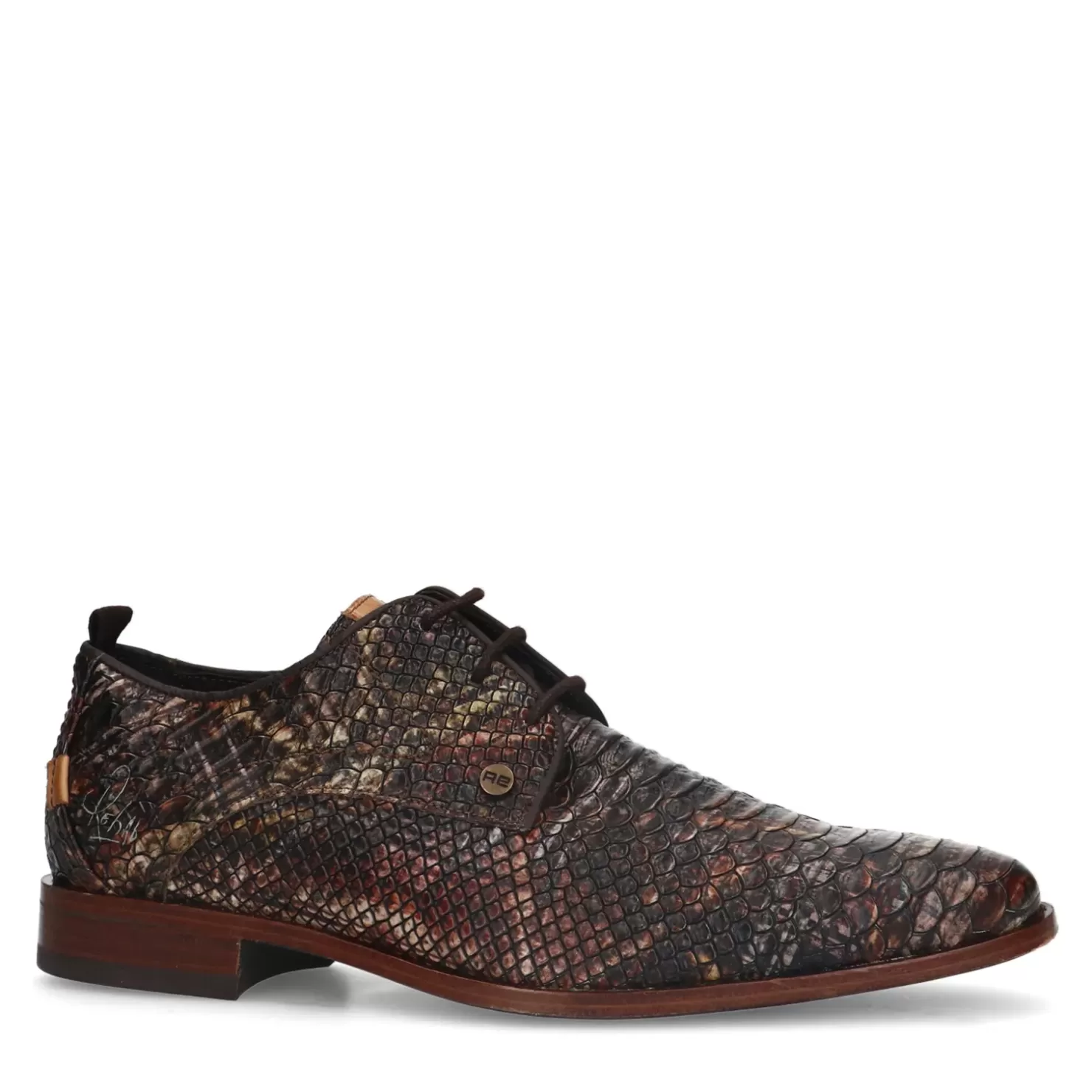 Discount Rehab Greg Wood Lace-Up Shoes - Brown Men Lace-Up Shoes