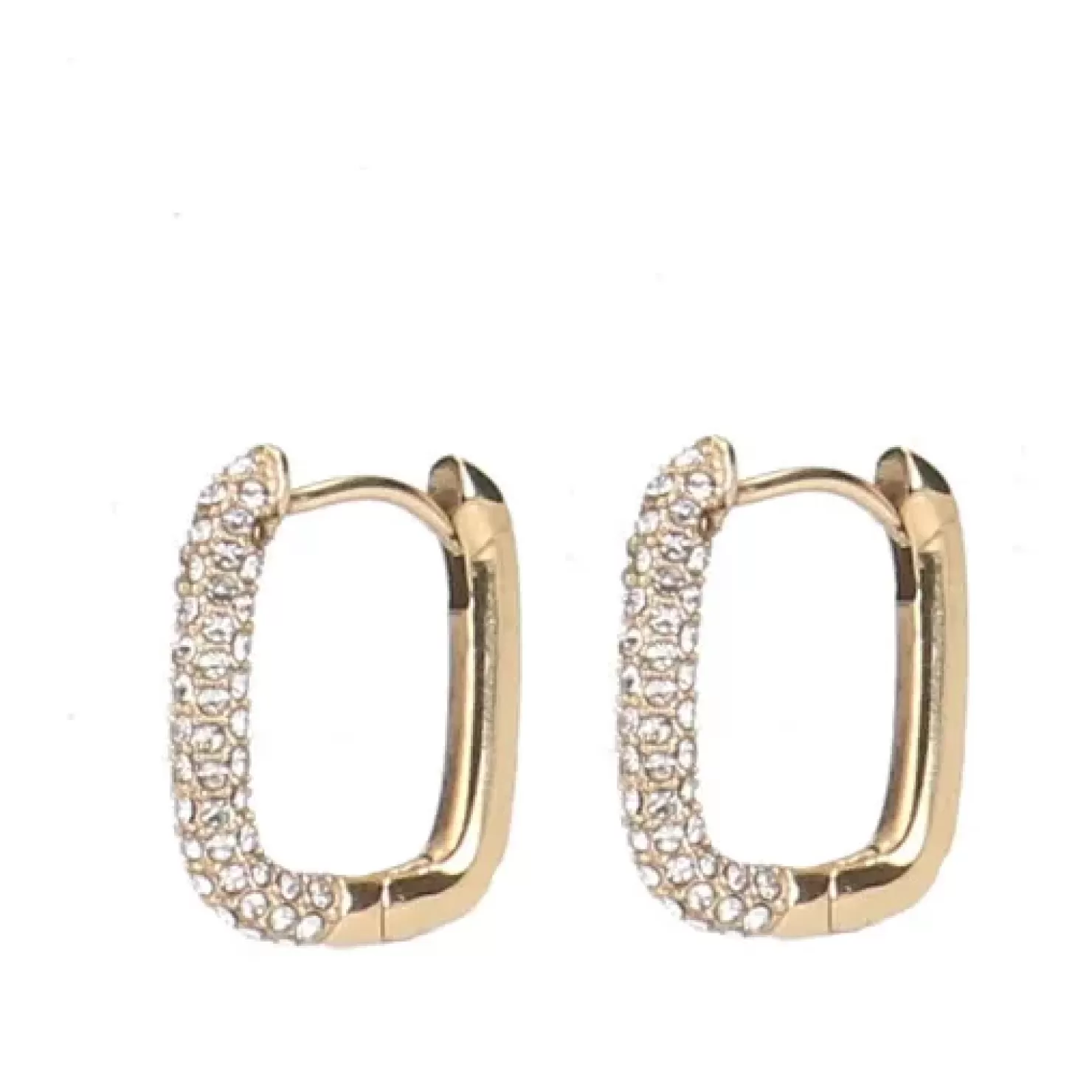 Clearance Rhinestone Earrings - Gold Women Jewelry