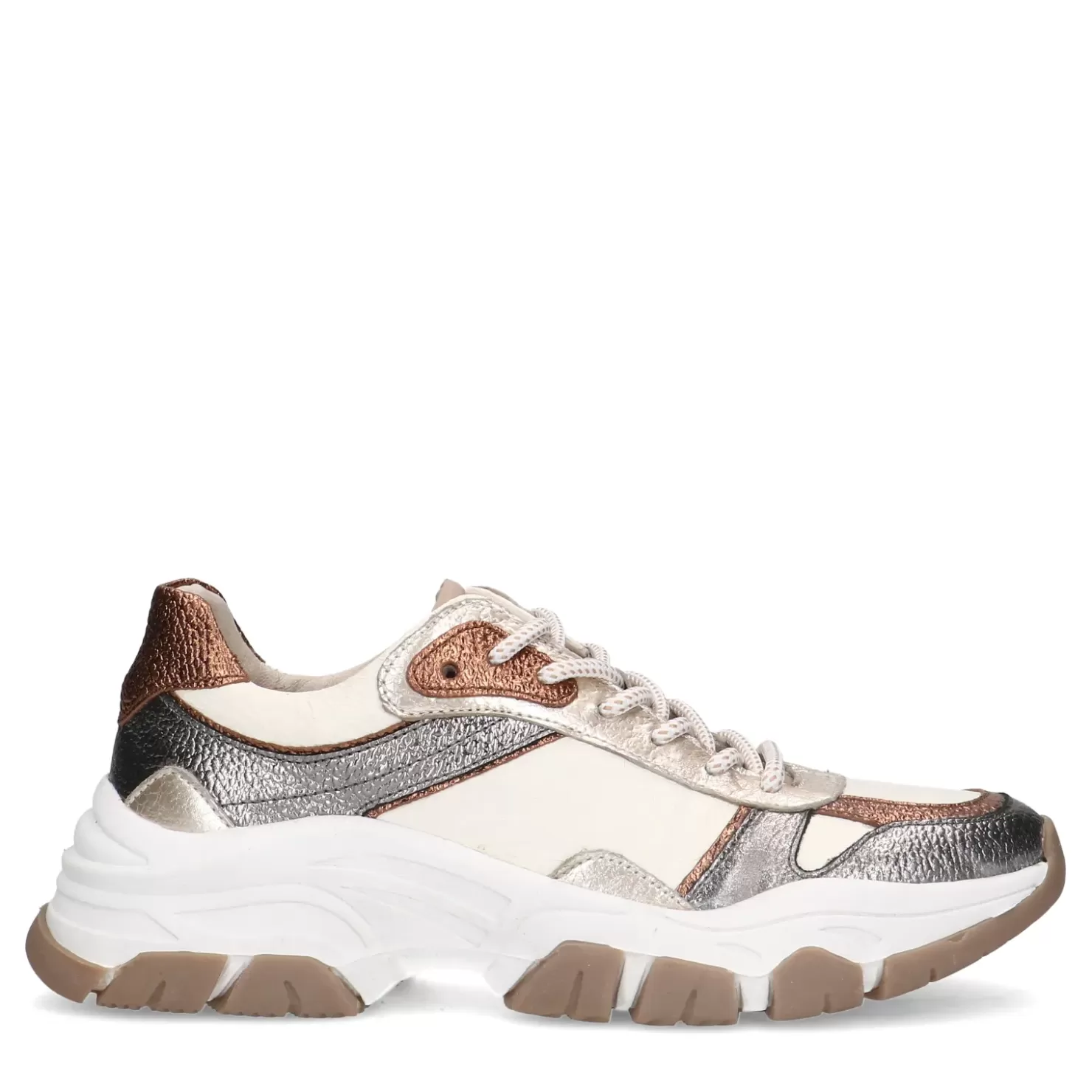 Fashion Sneakers With Metallic Details - Off-White Women Sneakers