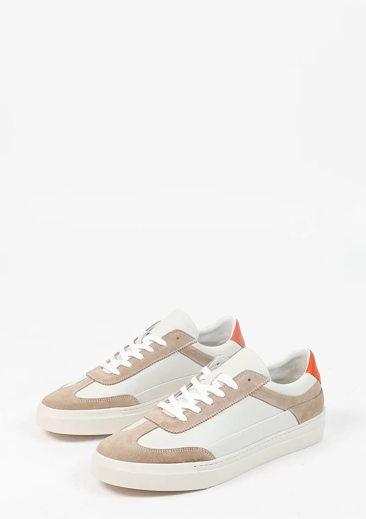 Flash Sale Sneakers With Suede Details - Beige Men Sneakers