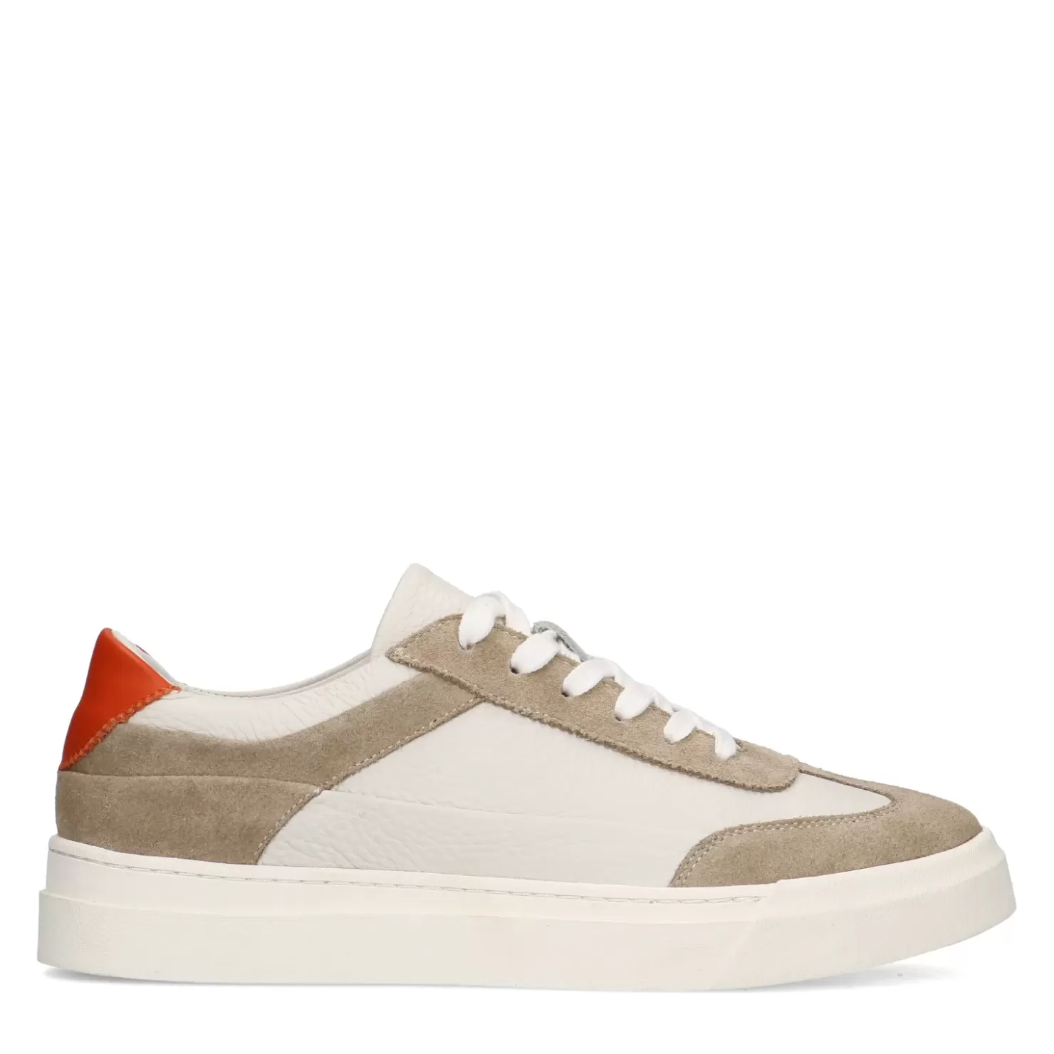 Flash Sale Sneakers With Suede Details - Beige Men Sneakers