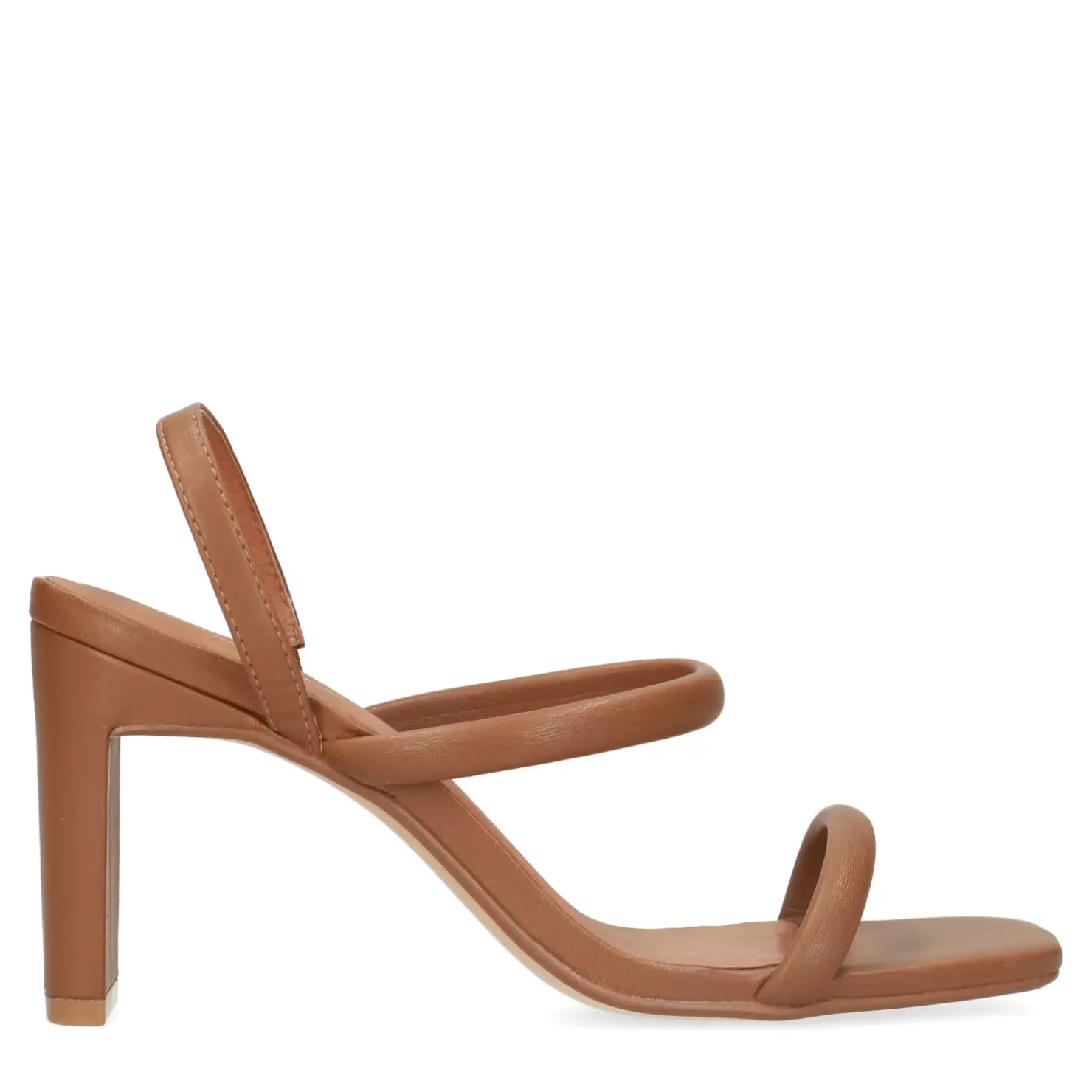 Cheap Straight Heel Mules - Brown Women Sandals