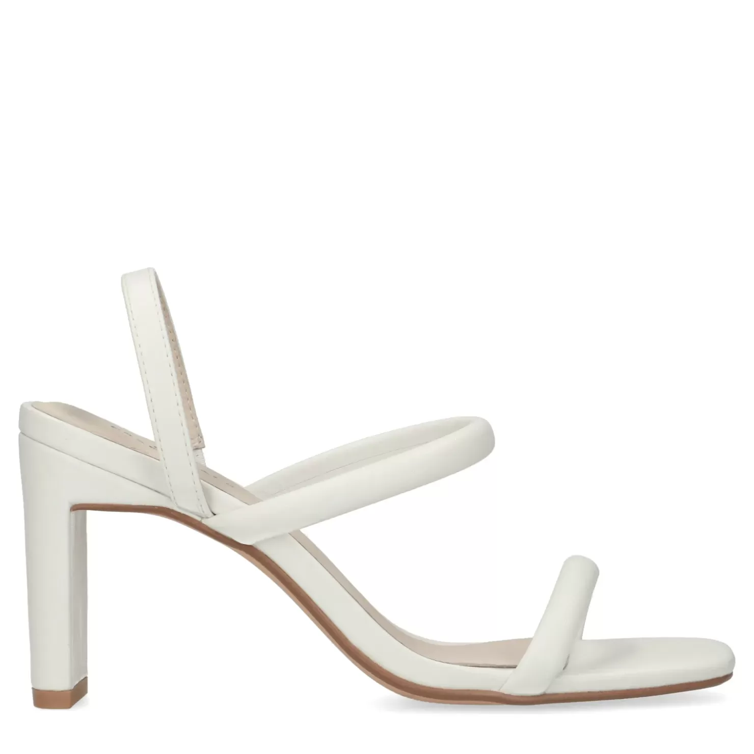 Discount Straight Heel Mules - White Women Sandals