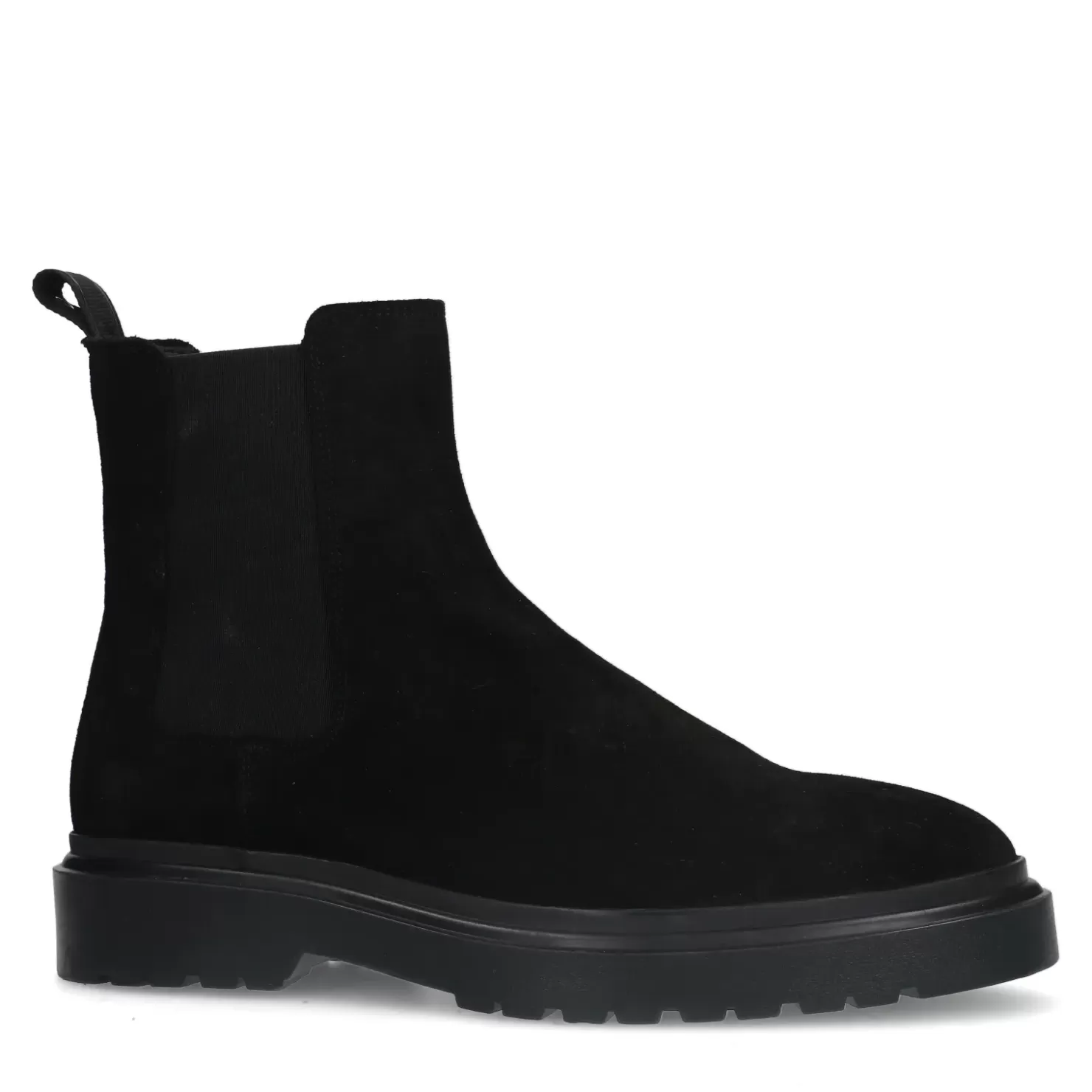 Fashion Suede Chelsea Boots - Black Men Boots