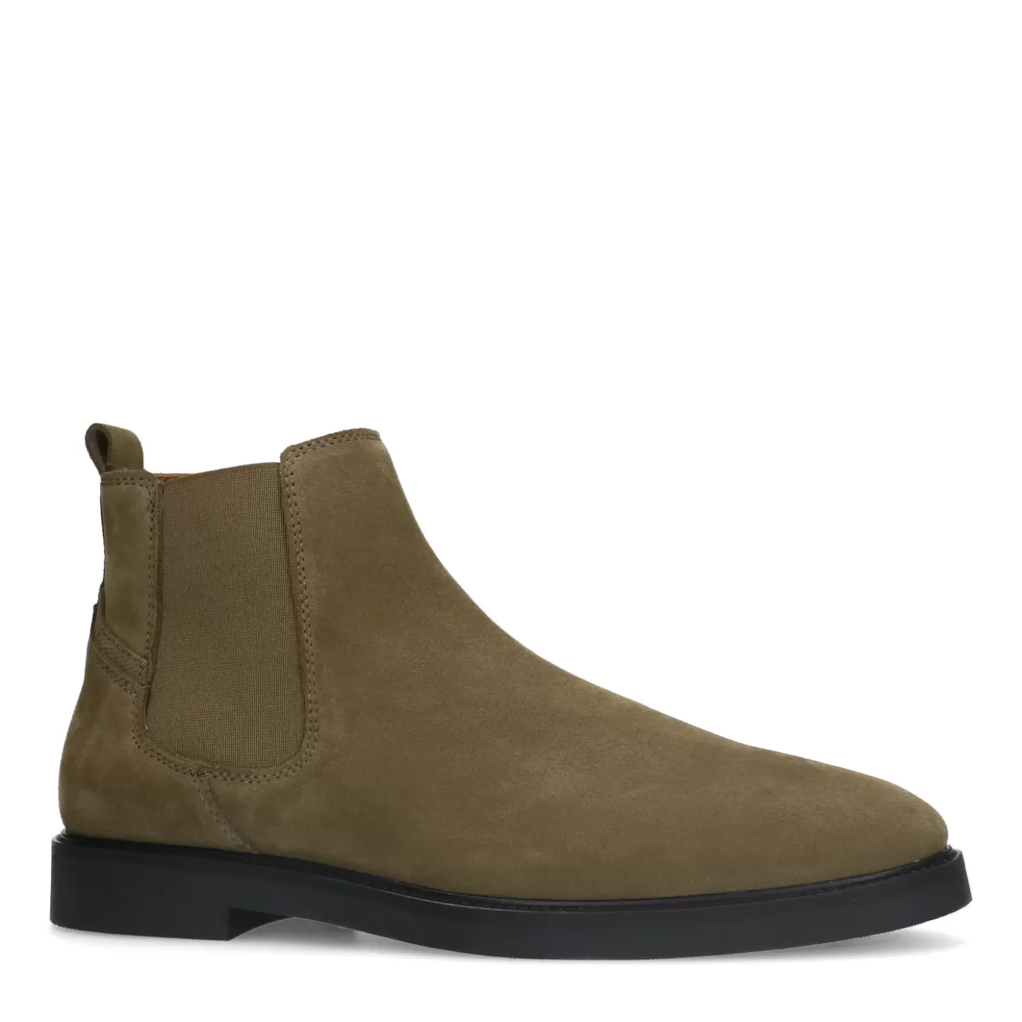 New Suede Chelsea Boots - Khaki Men Boots