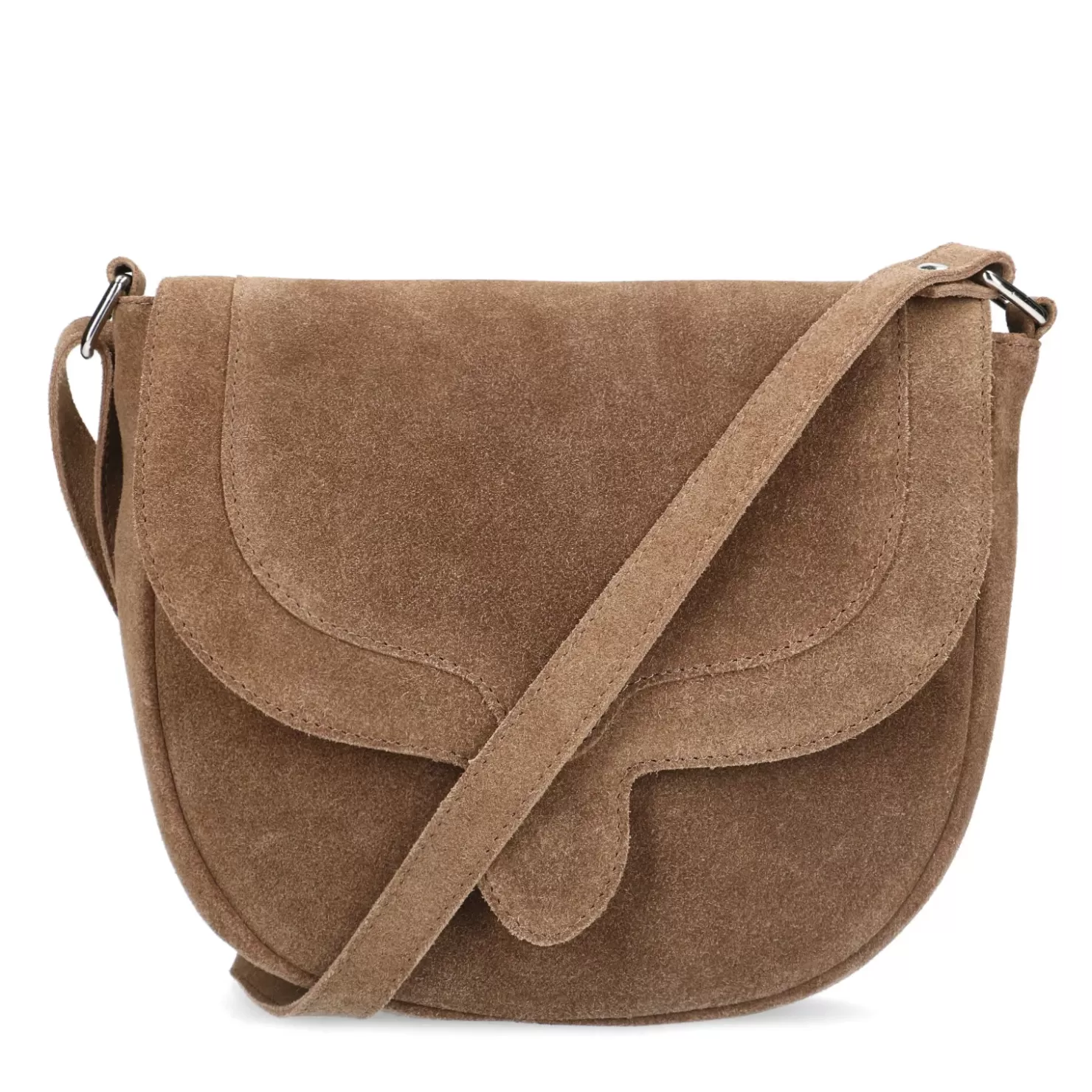 Best Suede Crossbody Bag - Brown Women Crossbody Bags