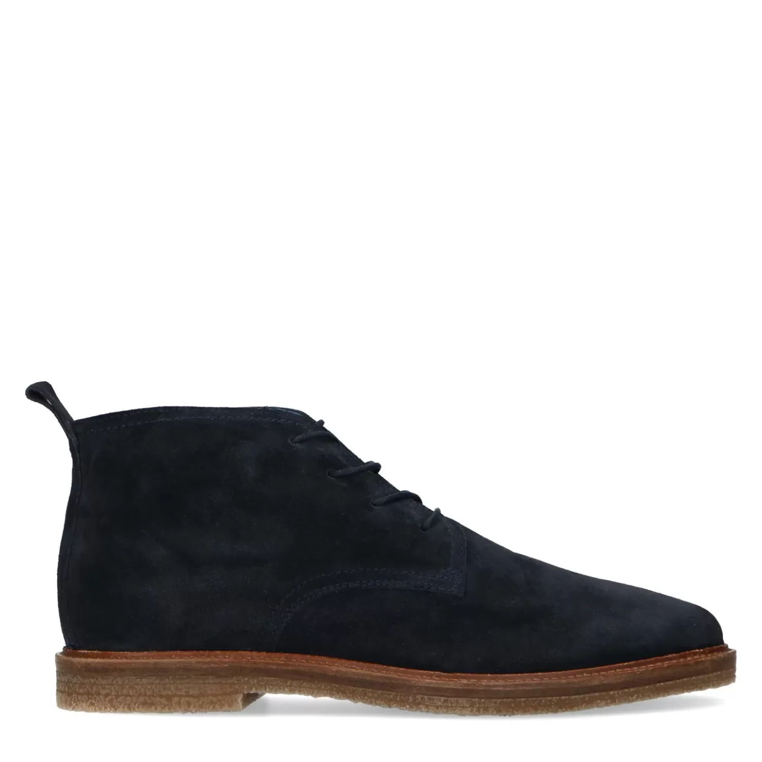 Sale Suede Desert Boots - Dark Blue Men Boots