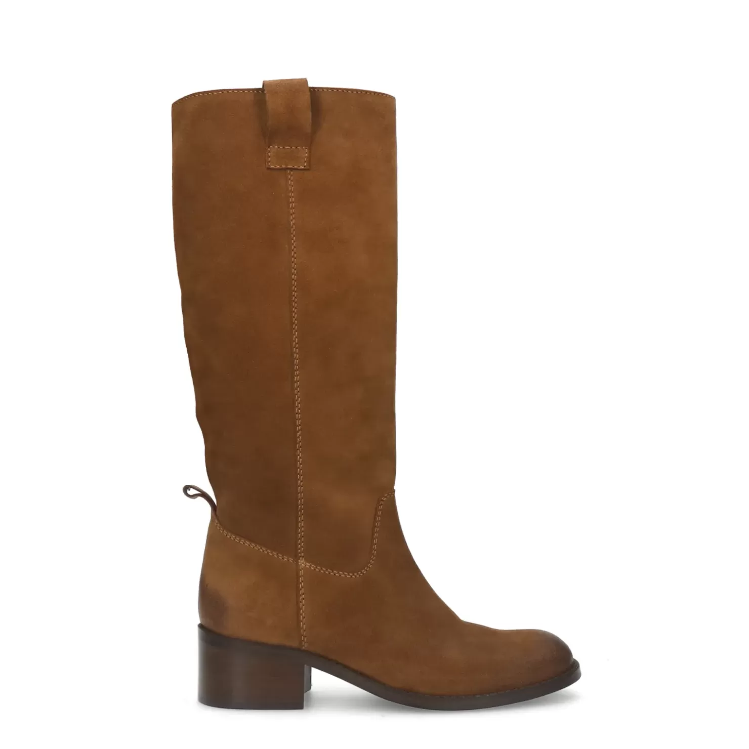 Online Suede High Heel Boots - Brown Women Ankle Boots