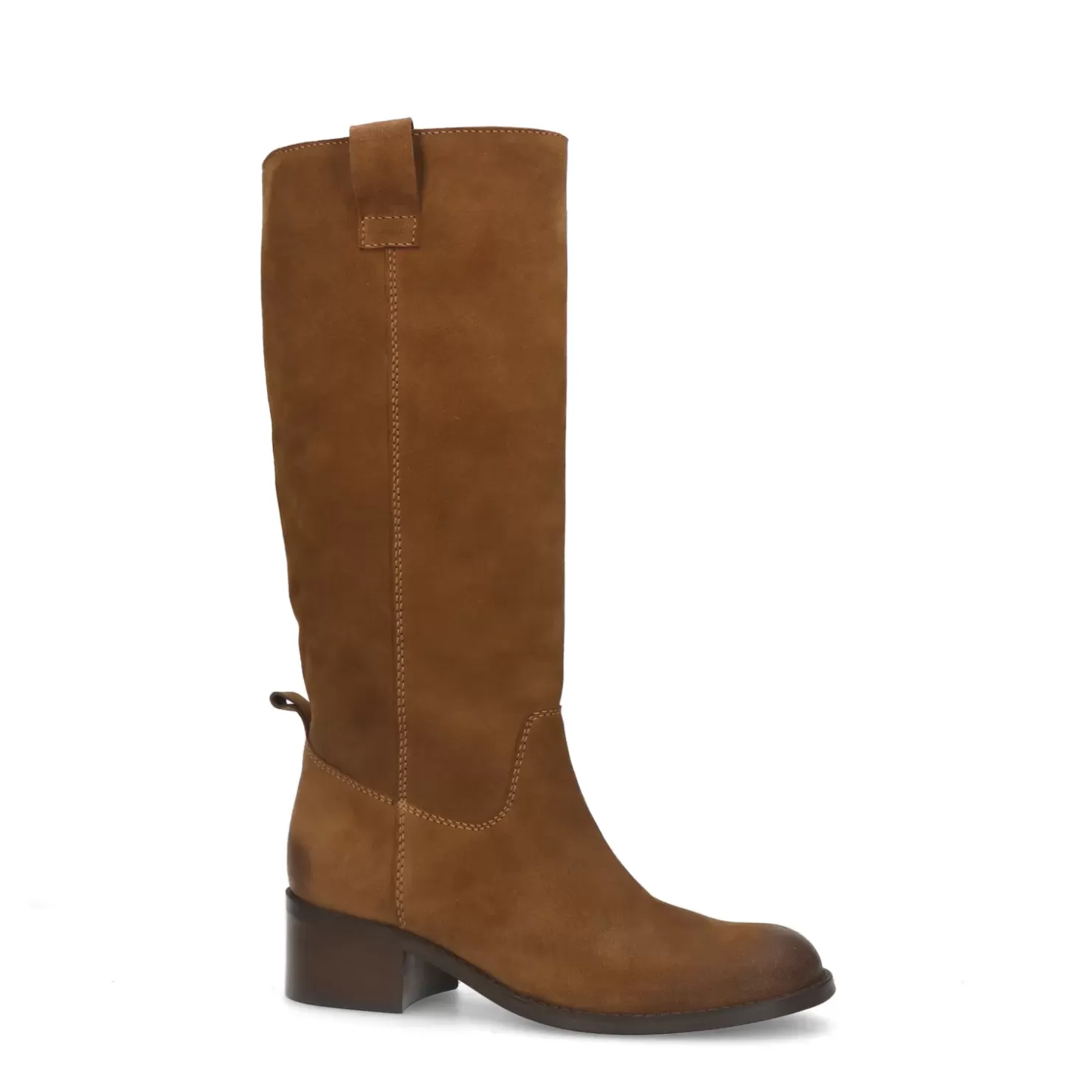 Online Suede High Heel Boots - Brown Women Ankle Boots