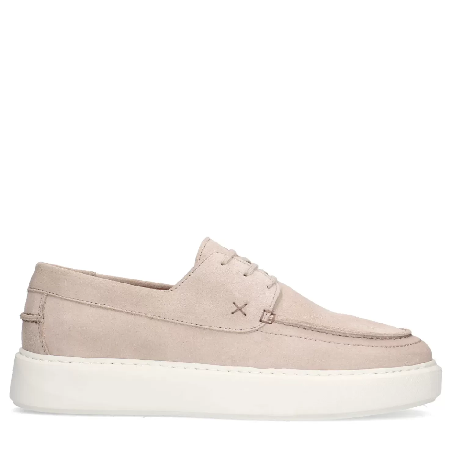 Cheap Suede Lace-Up Shoes - Beige Men Lace-Up Shoes