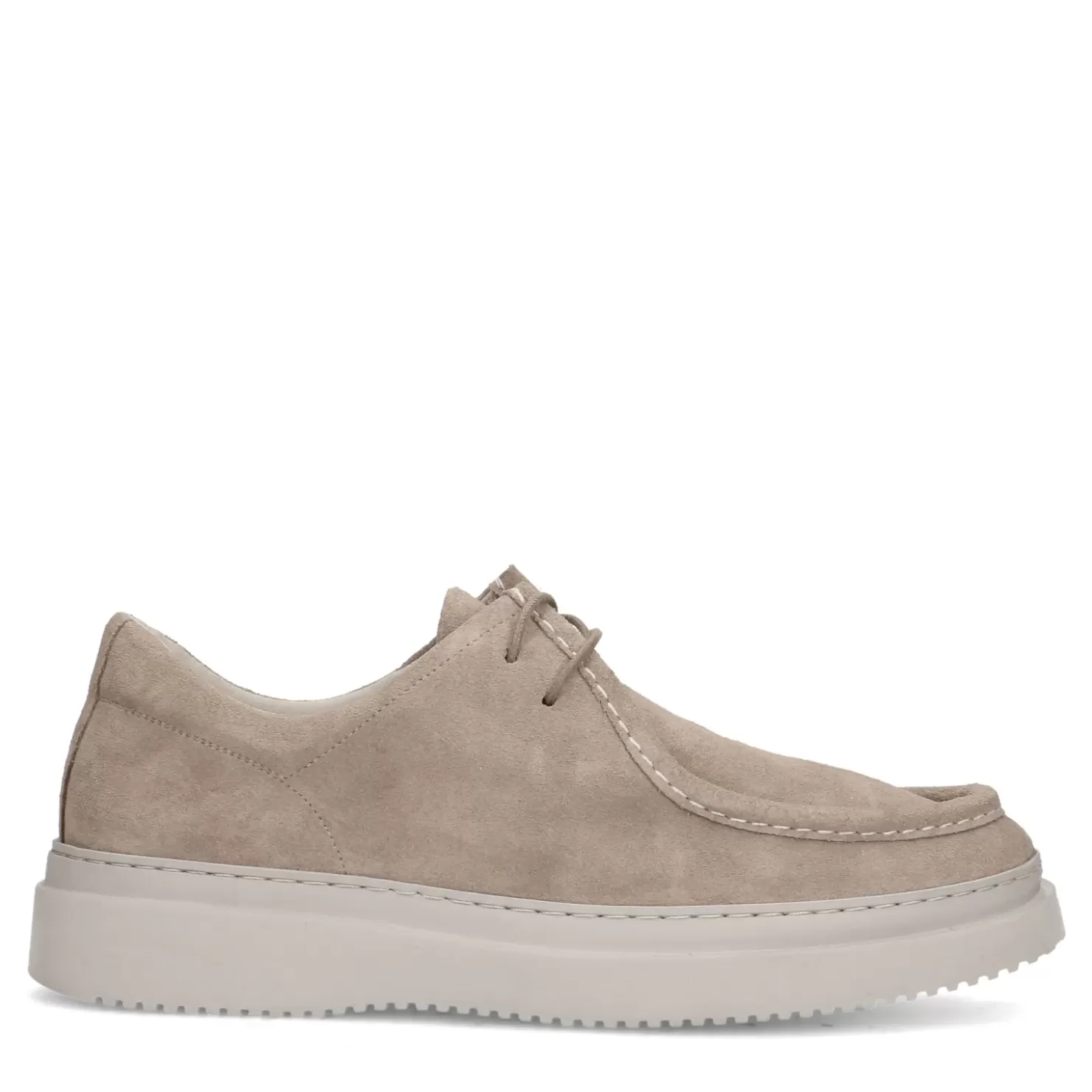 Cheap Suede Lace-Up Shoes - Beige Men Lace-Up Shoes