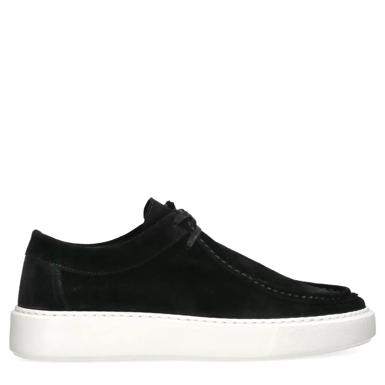 New Suede Lace-Up Shoes - Black Men Lace-Up Shoes