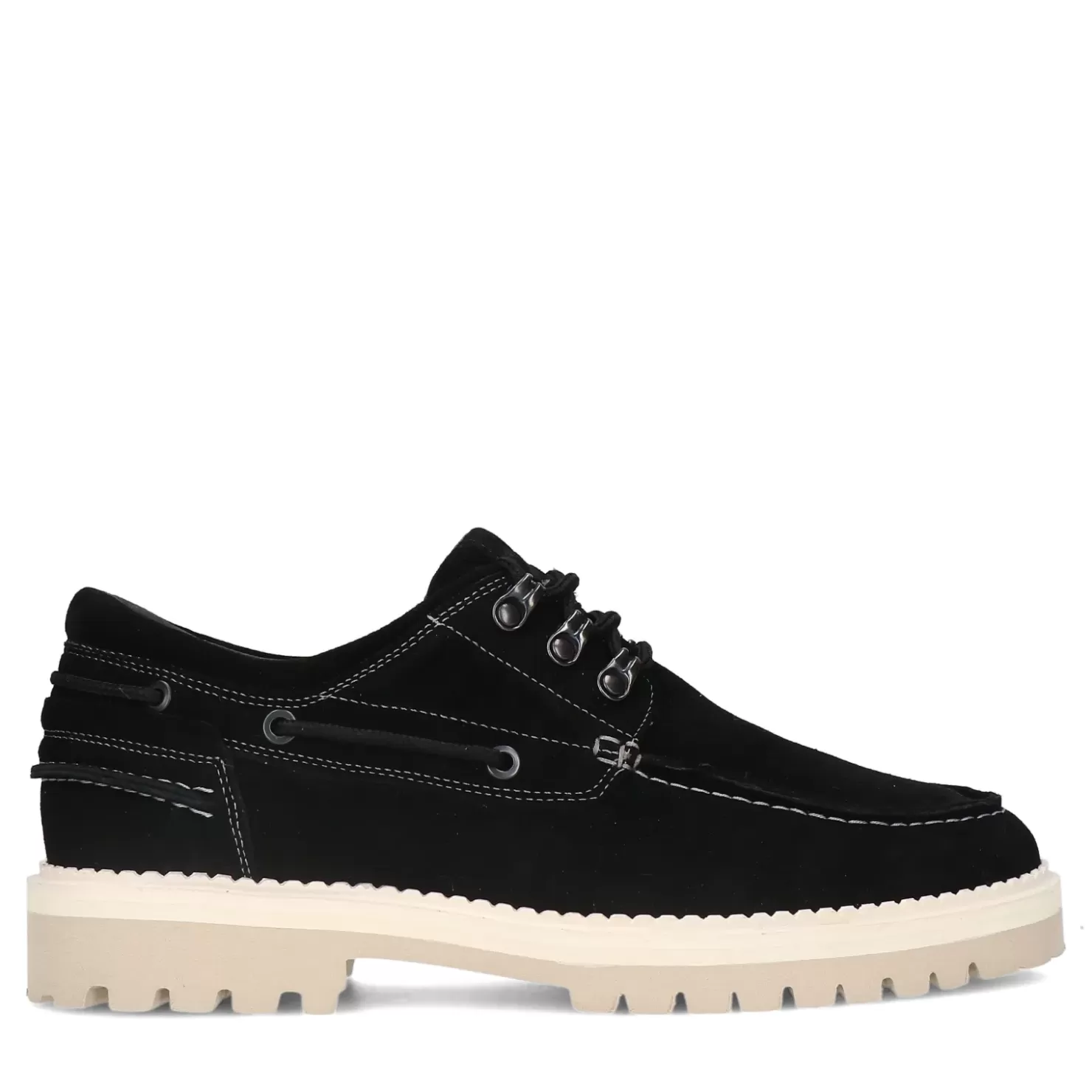 Online Suede Lace-Up Shoes - Black Men Lace-Up Shoes