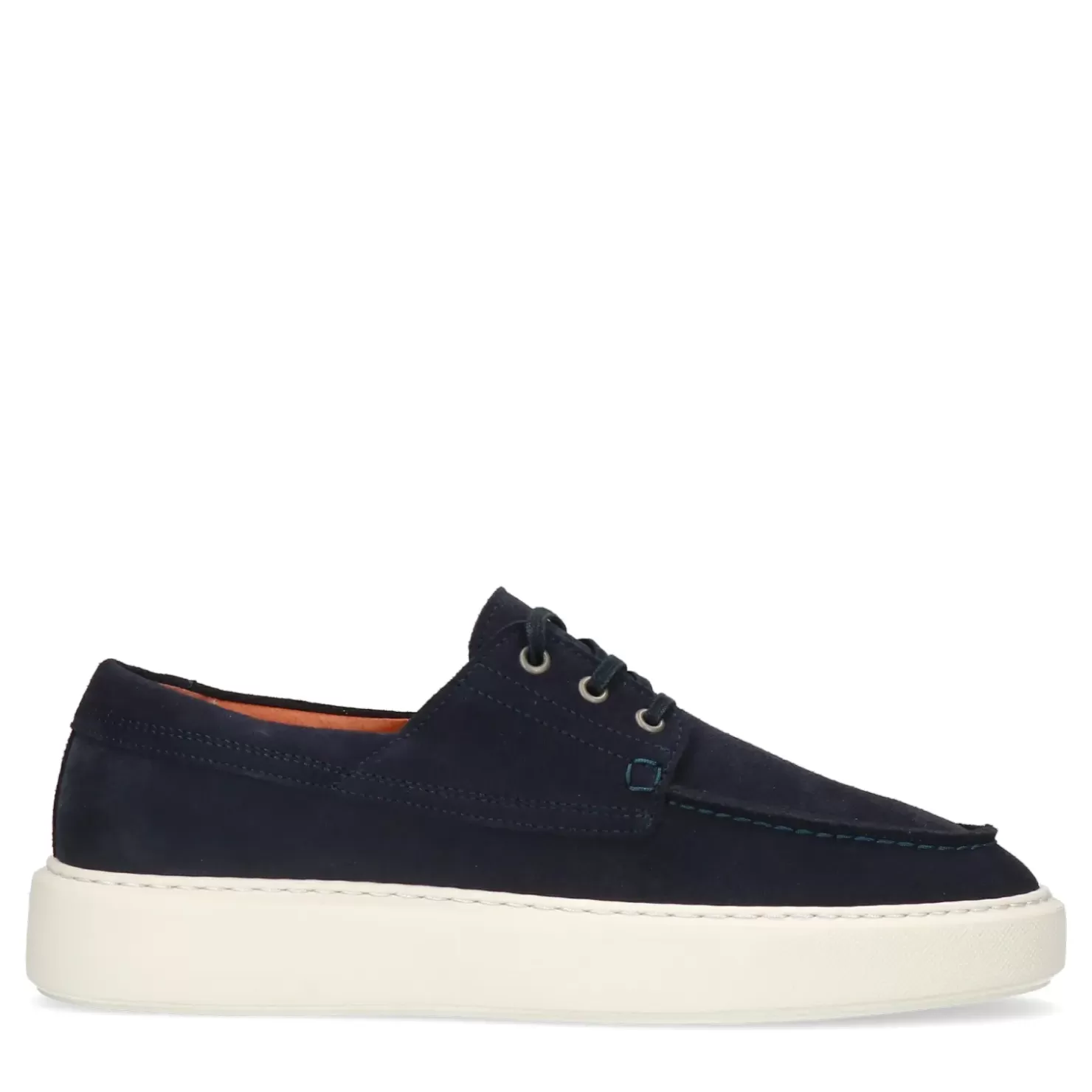 Best Suede Lace-Up Shoes - Dark Blue Men Lace-Up Shoes