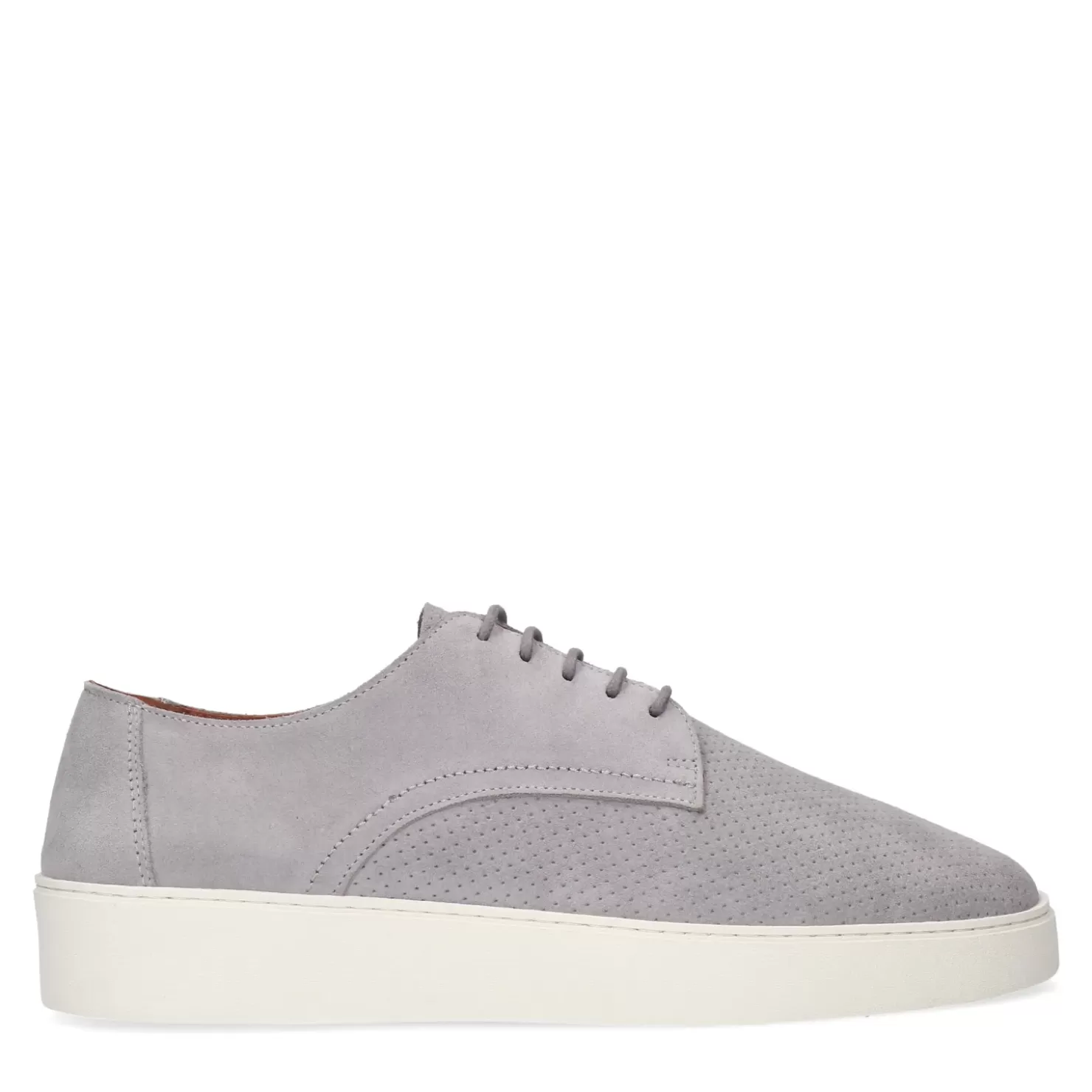 Best Sale Suede Lace-Up Shoes - Gray Men Lace-Up Shoes