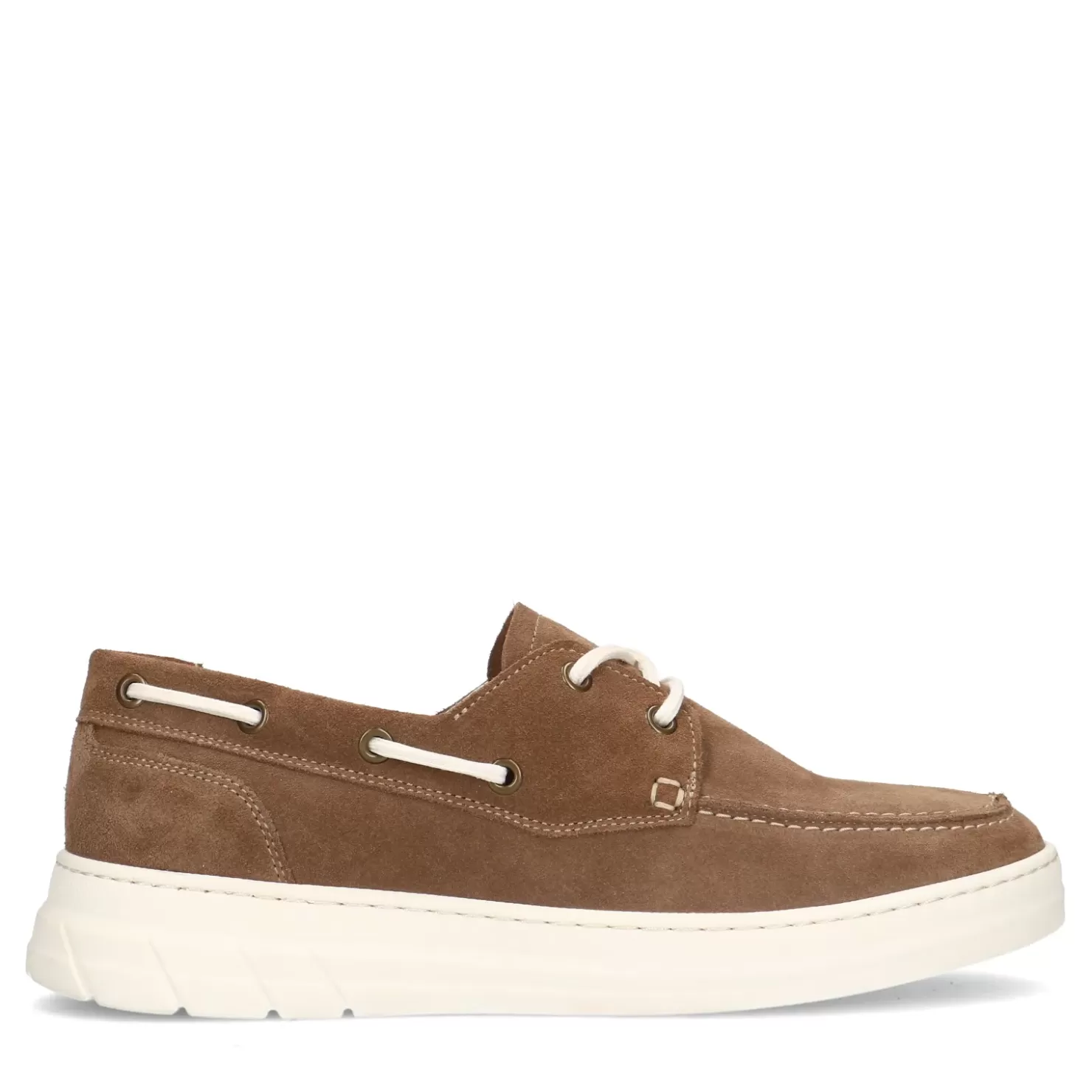 Shop Suede Lace-Up Shoes - Taupe Men Lace-Up Shoes