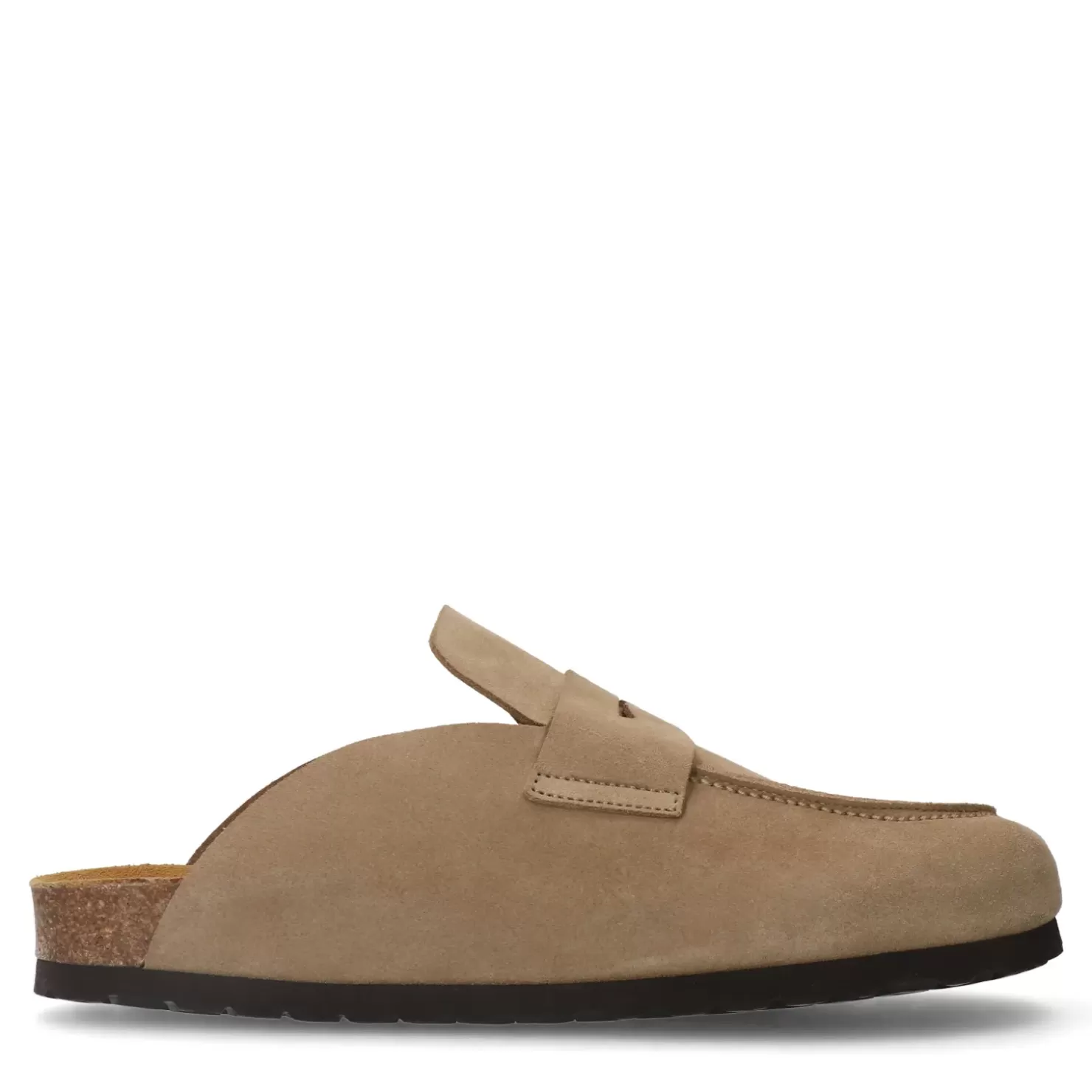 Fashion Suede Loafers - Beige Men Moccasins