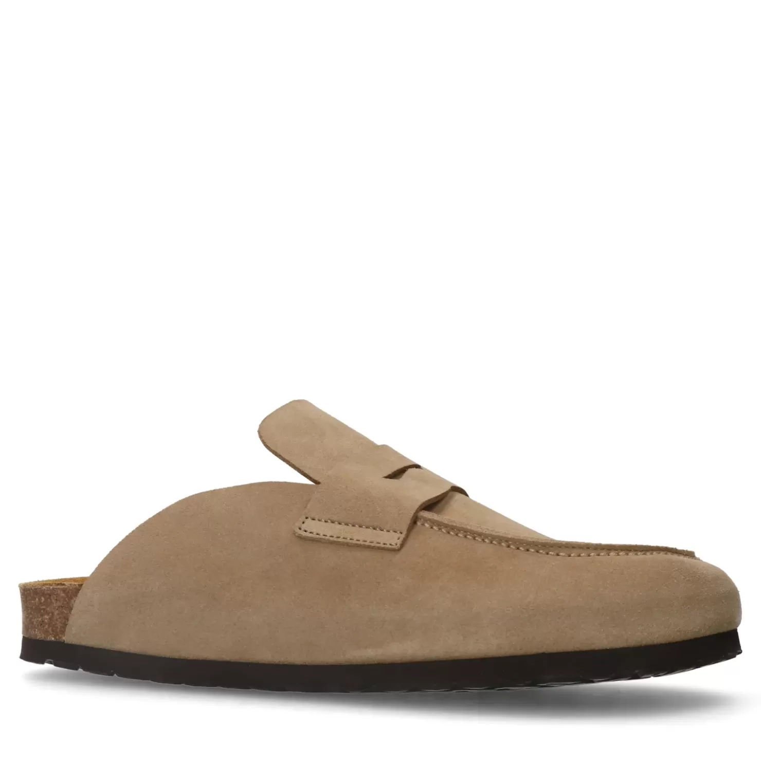 Fashion Suede Loafers - Beige Men Moccasins