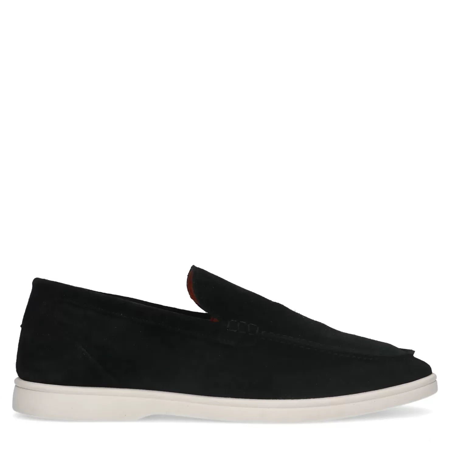 Hot Suede Loafers - Black Men Moccasins