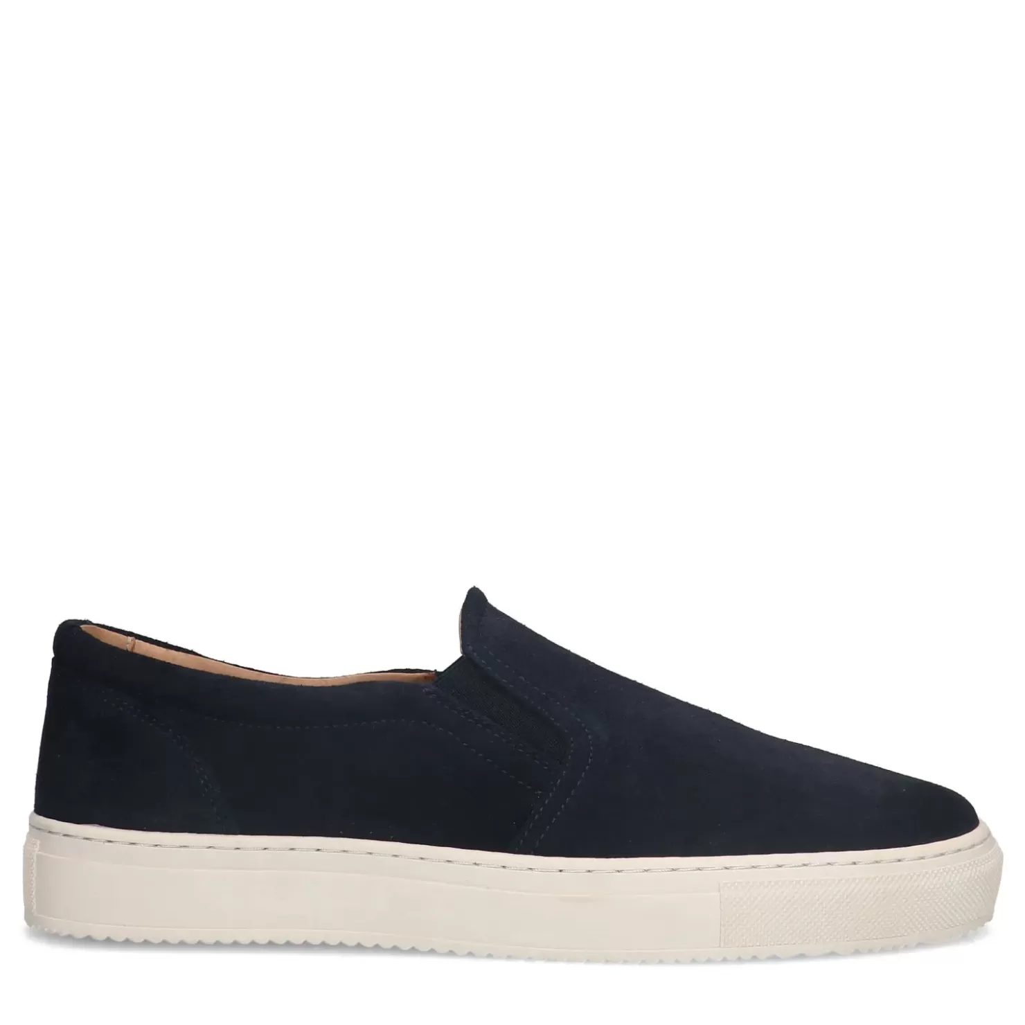 Cheap Suede Loafers - Dark Blue Men Moccasins