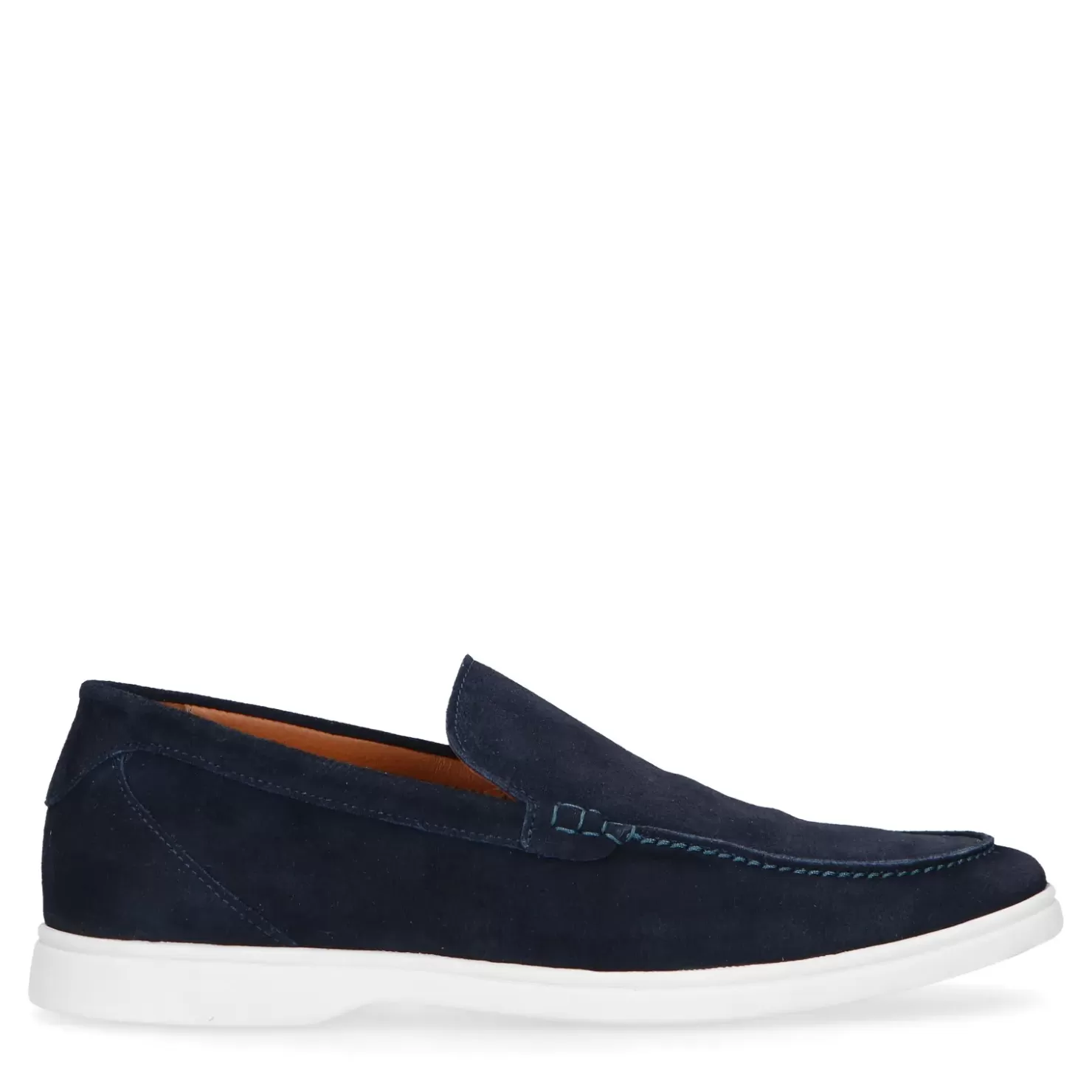 Best Sale Suede Loafers - Dark Blue Men Moccasins