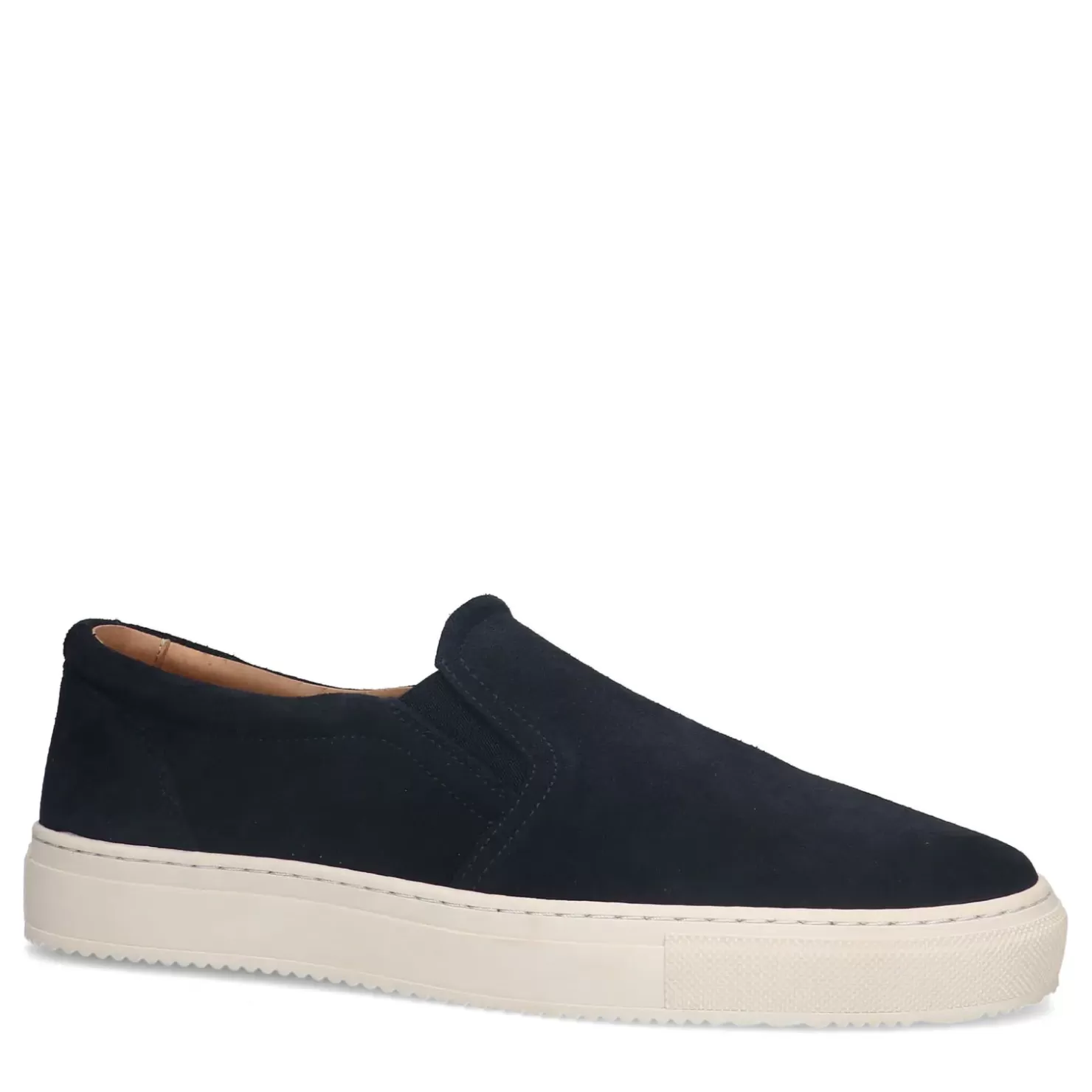 Cheap Suede Loafers - Dark Blue Men Moccasins