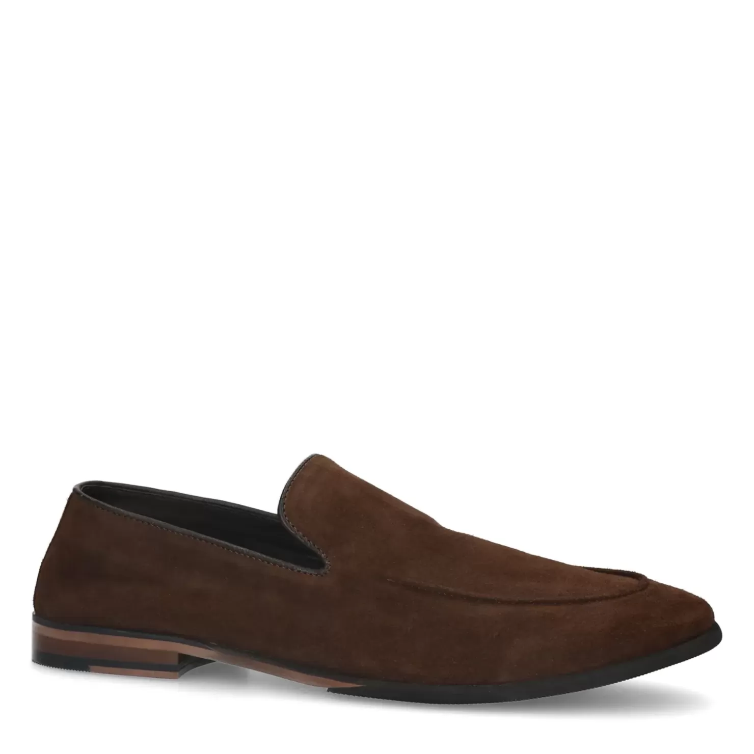 New Suede Loafers - Dark Brown Men Moccasins