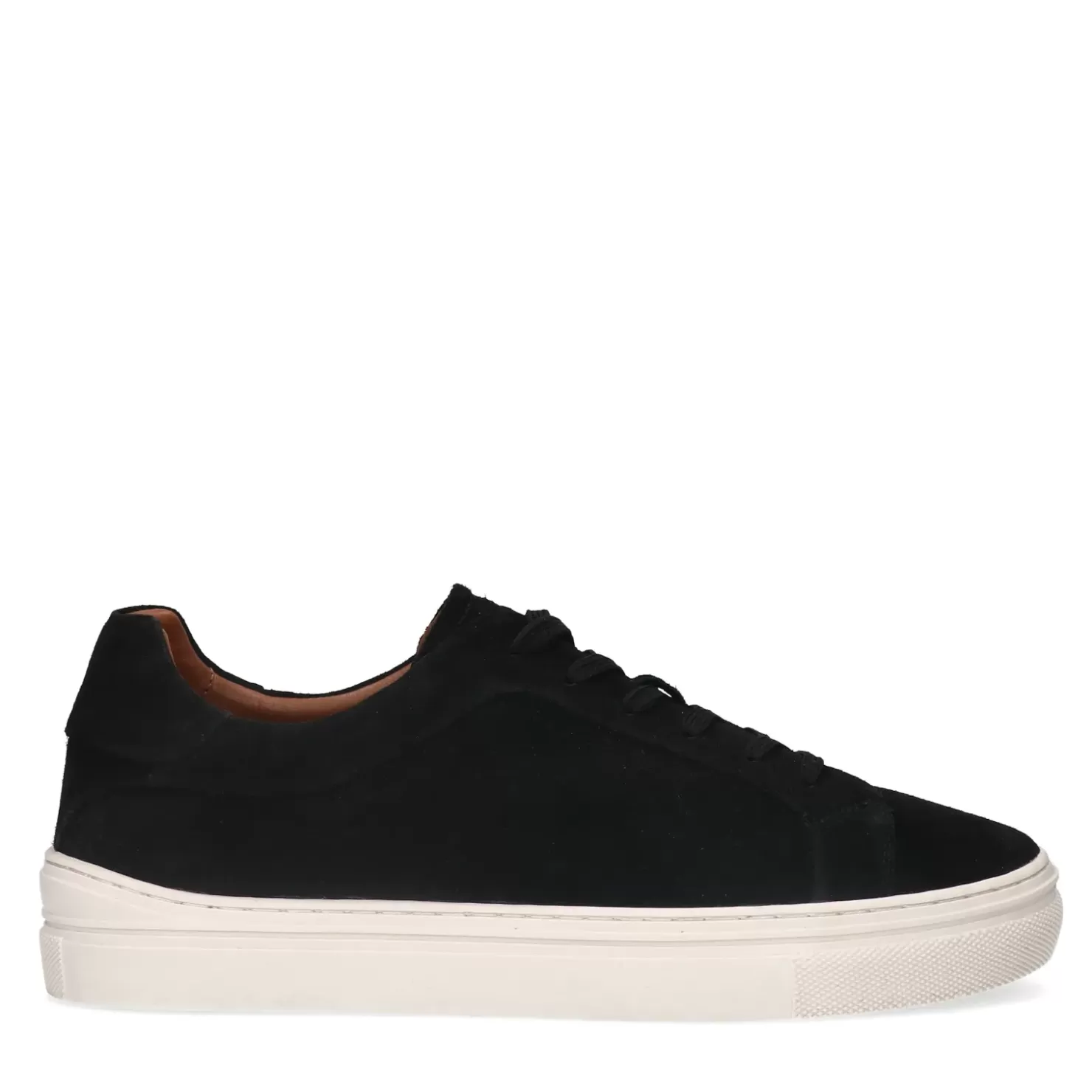 Outlet Suede Sneakers - Black Men Sneakers