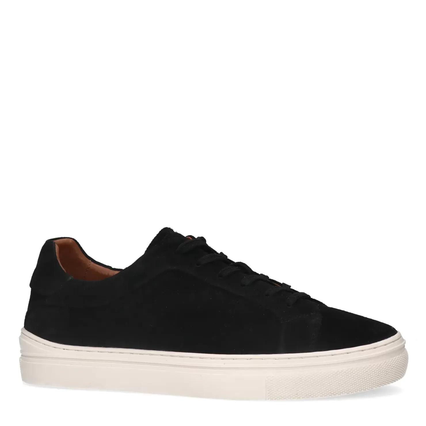 Outlet Suede Sneakers - Black Men Sneakers