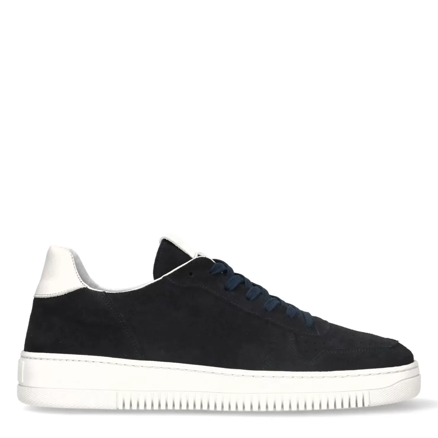 Fashion Suede Sneakers - Dark Blue Men Sneakers