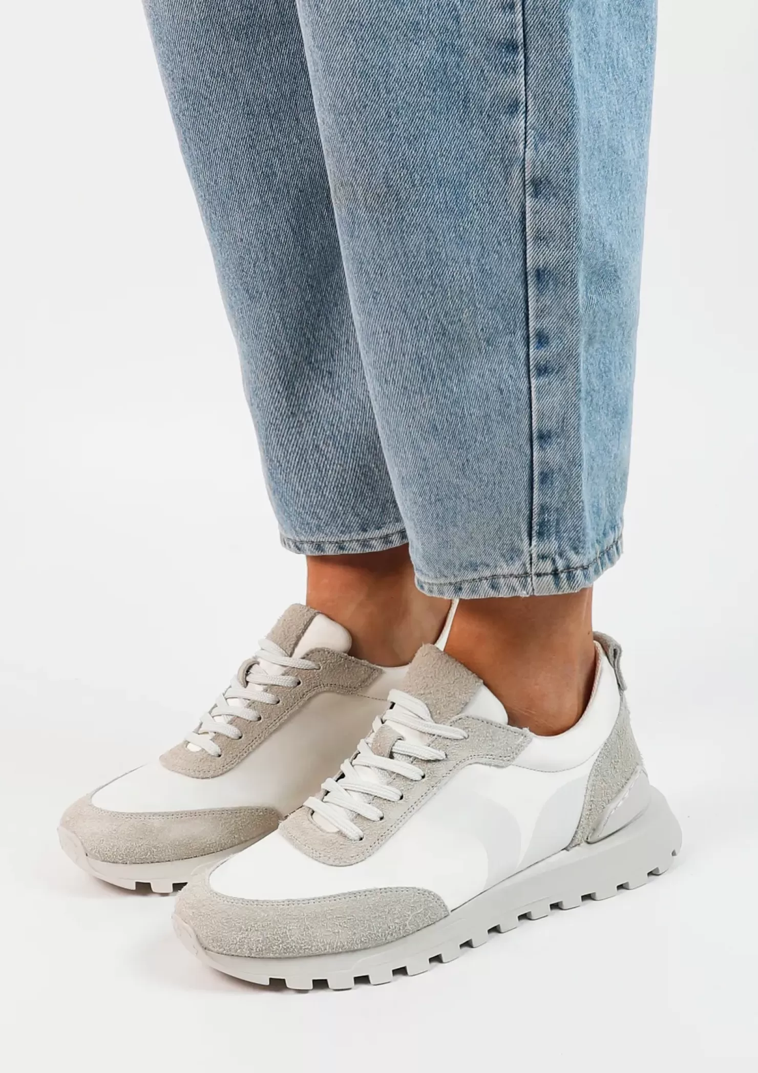 Store Suede Sneakers - Off White Women Sneakers