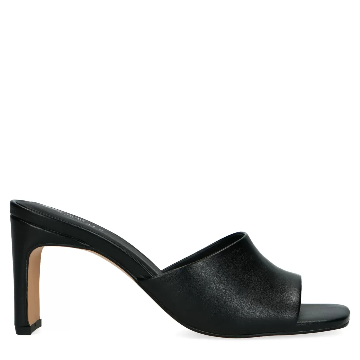 Outlet Synthetic Mules With Heel - Black Women Sandals