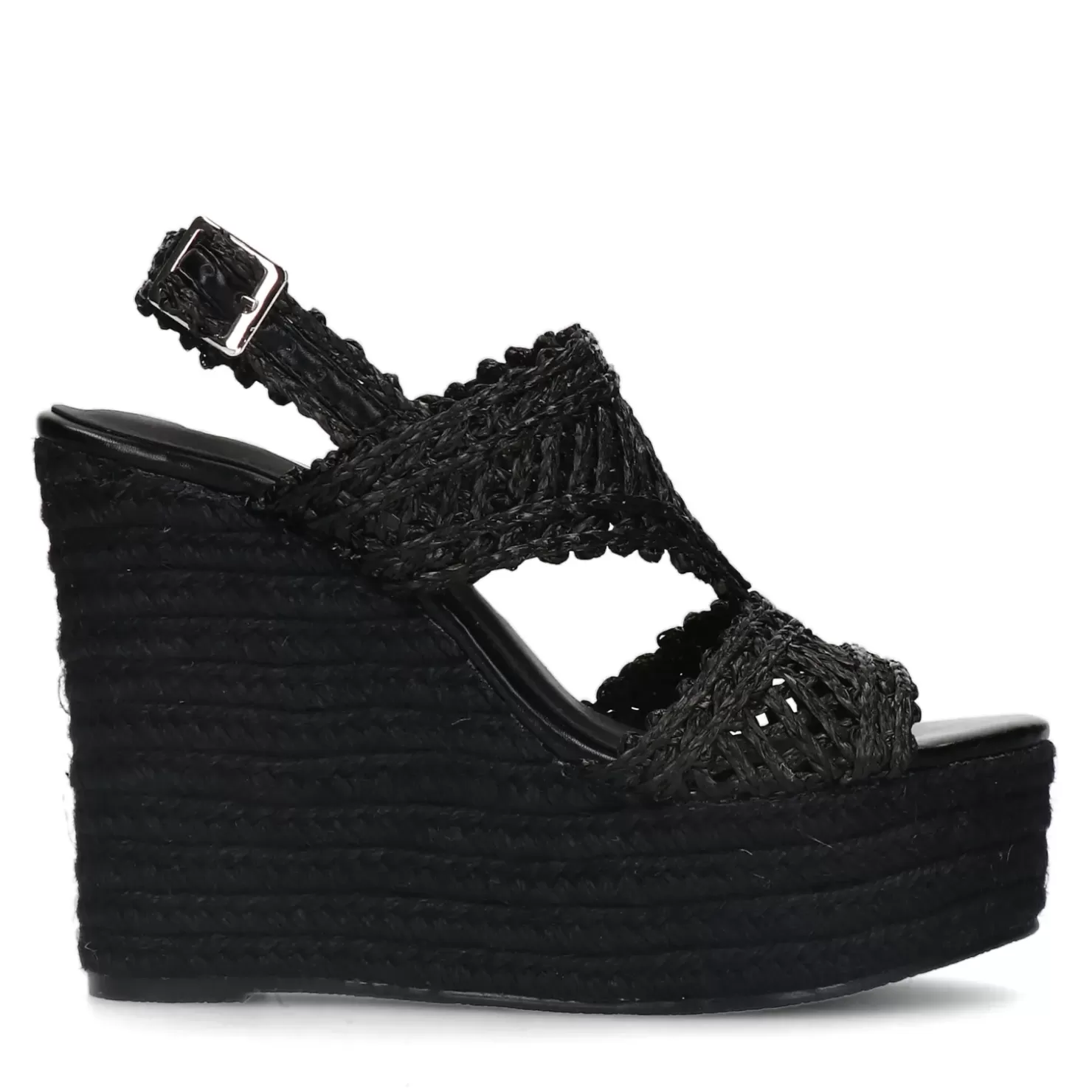 Sale Wedge Heel Sandals - Black Women Sandals