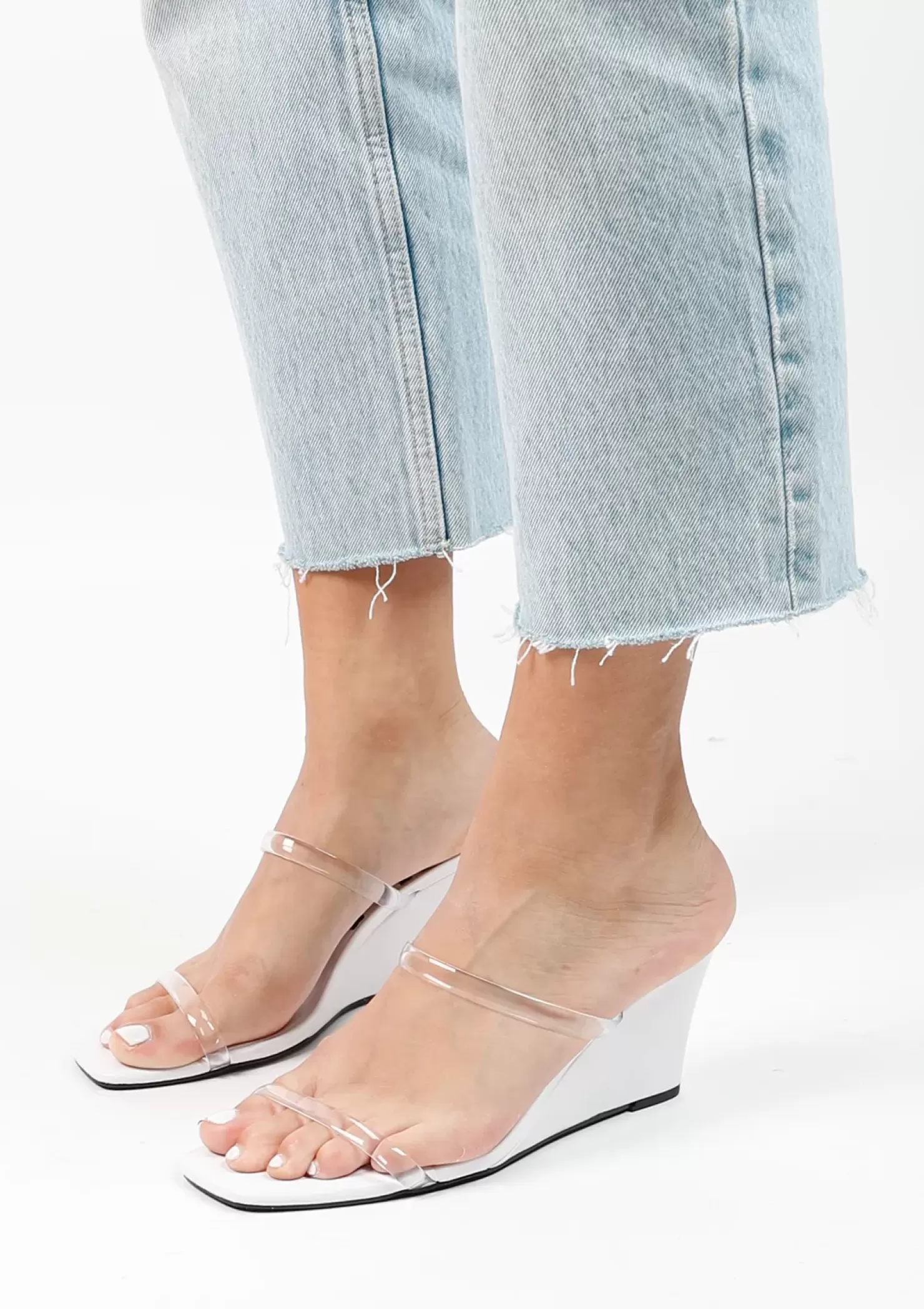 Best Wedge Heel Sandals - White Women Sandals