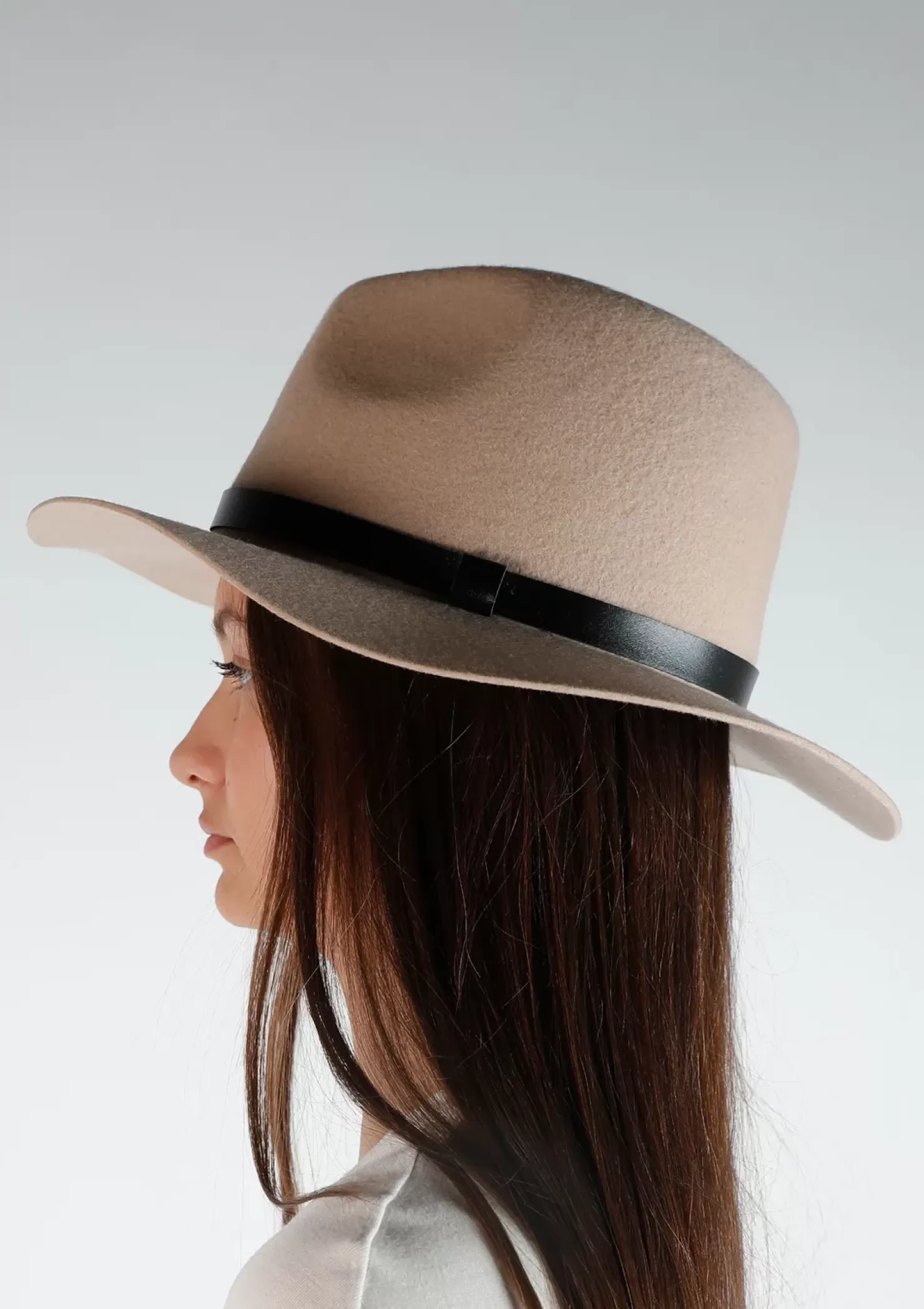 Shop Wool Hat - Beige Women Hats & Beanies